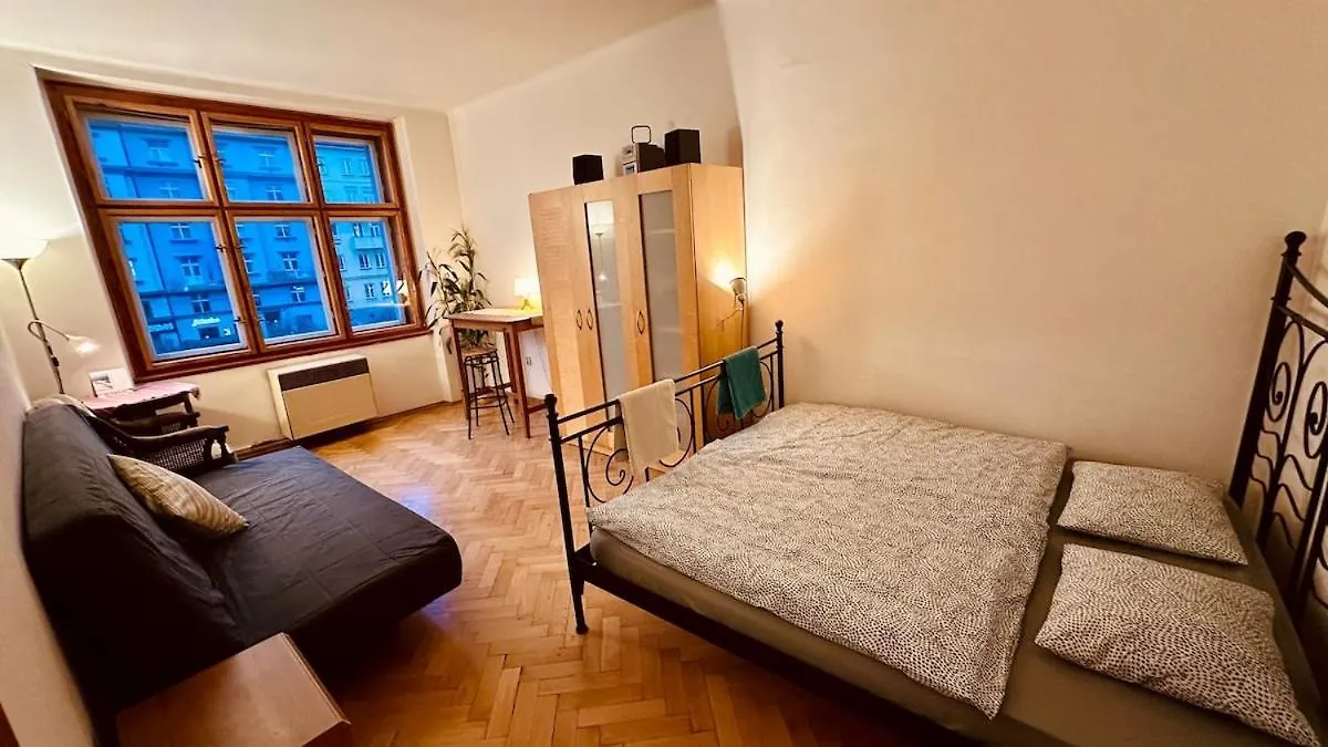 Sunny Apartment With Balcony Near Prague Castle With Prague Castle View 0*,